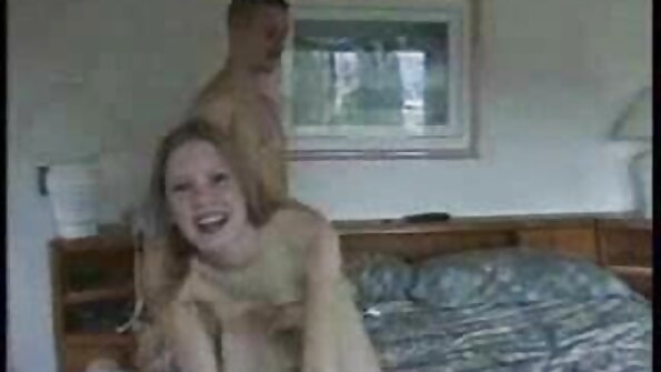 Sassy blonde teen gets eaten out and fucked in bed